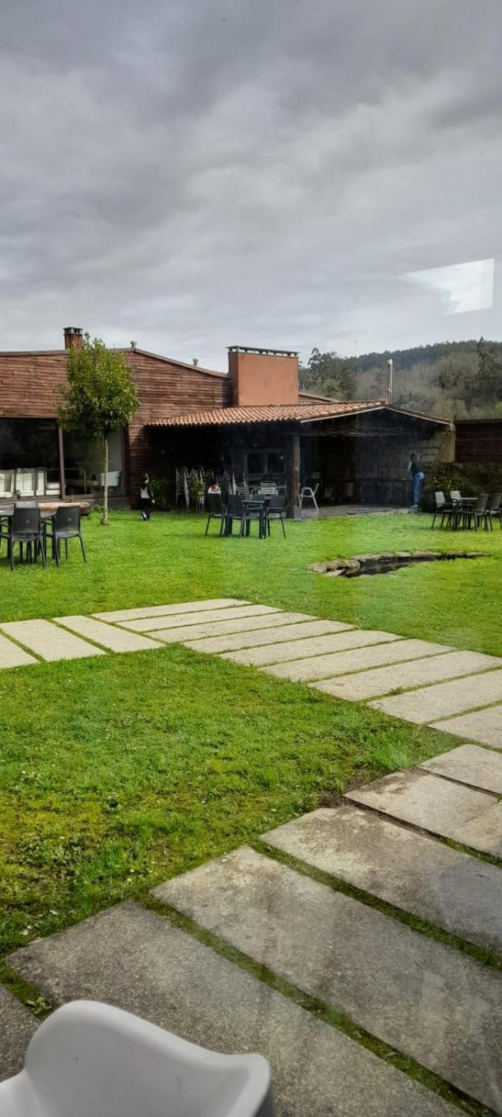 A Ribeira Do Tambre Pension Troitosende Buitenkant foto