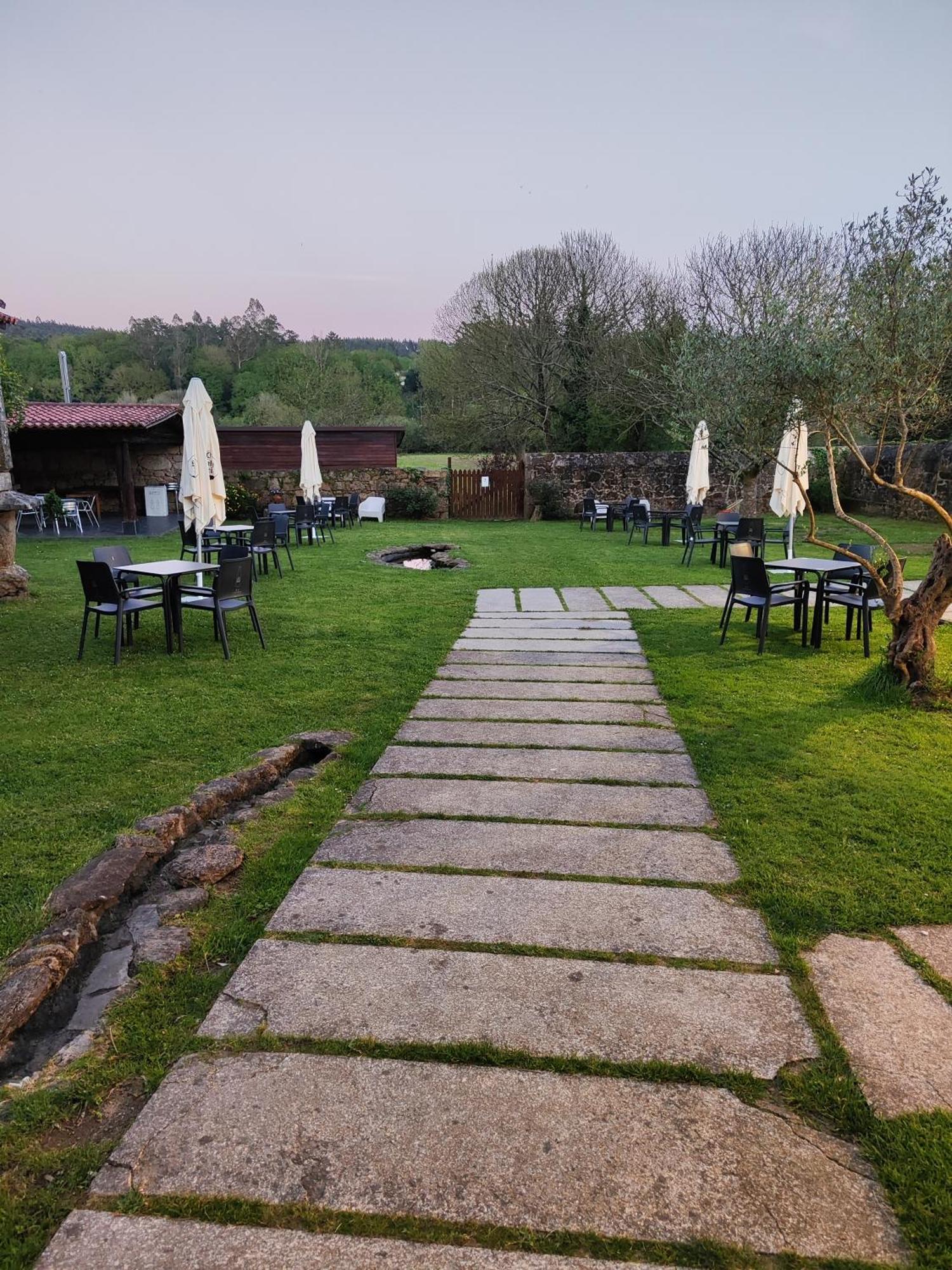 A Ribeira Do Tambre Pension Troitosende Buitenkant foto