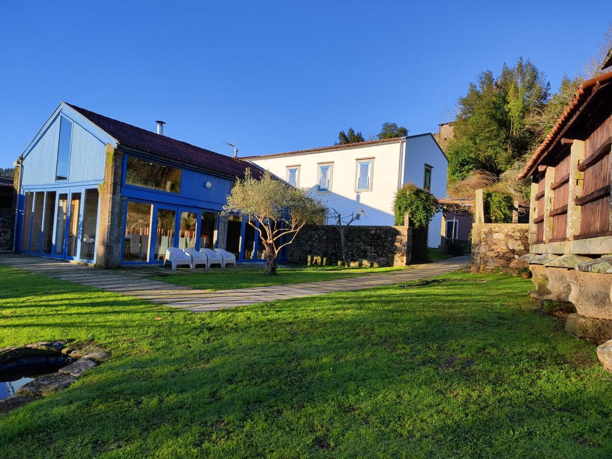 A Ribeira Do Tambre Pension Troitosende Buitenkant foto